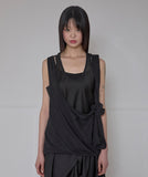Asymmetrical Layered Sleeveless