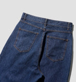 Washed Tapered Denim Pants