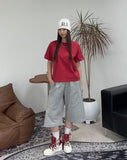 Renf Rivet Pocket Bermuda Pants