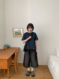 Melos Carpenter Denim Bermuda Pants