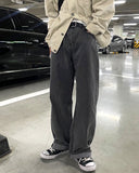 Maid Wide Washing Denim Pants