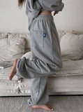 (UNISEX) Wavy Heavy Sweat Jogger Pants