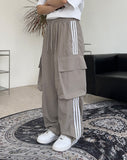 Robel Track Nylon Cargo Pants