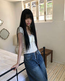 Lumen Low Wide Denim Pants