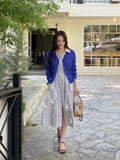 Shueri V-neck Rib Knit Cardigan