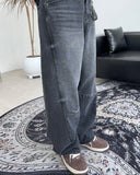 Rat Domingo Curved Denim Pants