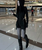 Unfold Leather Knee High Boots