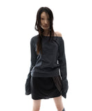 Draped Pumpkin Shorts