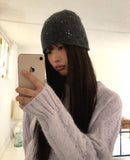 Neha loose wool round neck cable knit