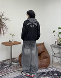 Kael Emblem Jersey Zip-up