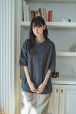 Dino Stitch Embroidered Pigment Short Sleeve Tee