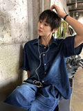 Pocket brush half shirt
