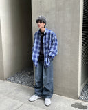 knick pintuck denim pants