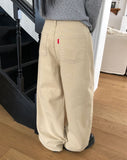 Hashu Natural Cotton Wide Pants