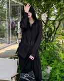 Flow wrap skirt pants