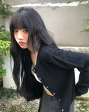 Ati Basic Round Knit Cardigan