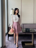 Lyle Ribbon Shirring Blouse