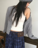 Knots Wrap Button Knit Cardigan