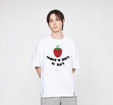 Strawberry Reverse Logo Short Sleeve Tee