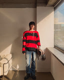 [LANARCH] Destroyed Stripe Knit