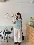 Sofyu Balloon Wide Cotton Pants