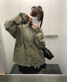 Kao Pintuck String Half Field Jacket
