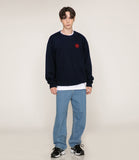Red Ceiling Drawing Smile Logo Sweatshirt