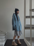 Ordi Snap Over Hood Shirt