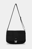 BUCKLE NYLON CROSS BAG