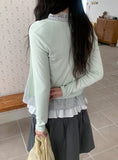 Reniki Color Basic Open Cardigan