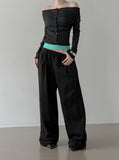 Bellin See-through Off-Shoulder Cardigan