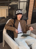 Kien Vintage Trackline Leather Jacket
