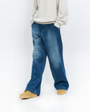 Brush Wide Denim Pants
