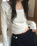 Keyphone Dot Round Long Sleeve T-Shirt