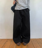 [BAONHAUS] Berun Cotton Straight Banding Pants