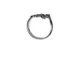 Cross twist ring