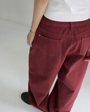 [MADE] Deepening two pintuck maxi wide pants