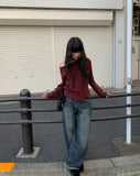 Keddy Wash Denim Wide Brushed Pants