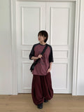 [unisex] Yuhamu Printing Over Short Sleeve T-shirt