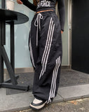 Turfy Unbalanced Track Nylon Training Pants