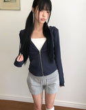 Hellon Slim Hooded Zip-up