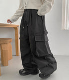 [unisex] Mokoni banding string carpender cargo pants