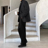 Herring Wool Three-Button Jacket