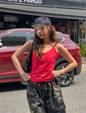 Pony Wood Button Loose Fit Sleeveless