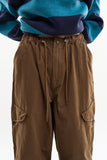 Sihora snap cargo parachute pants