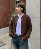 Kdanro Collar Knit Cardigan