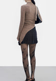 Martina lace frill skirt