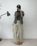 Luati Crop Check Shirt
