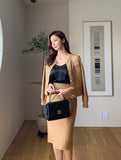 Brussel Satin Sleeveless Blouse