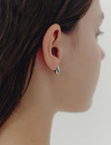 H Edition (W) Volume Core Earrings